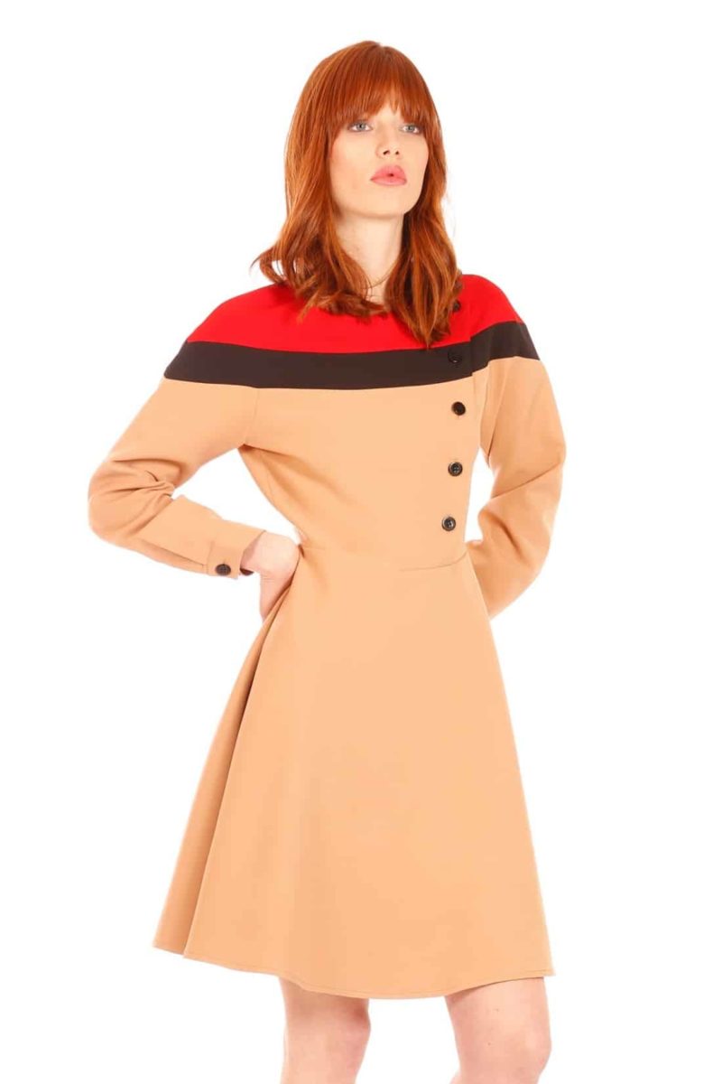 Camel dress