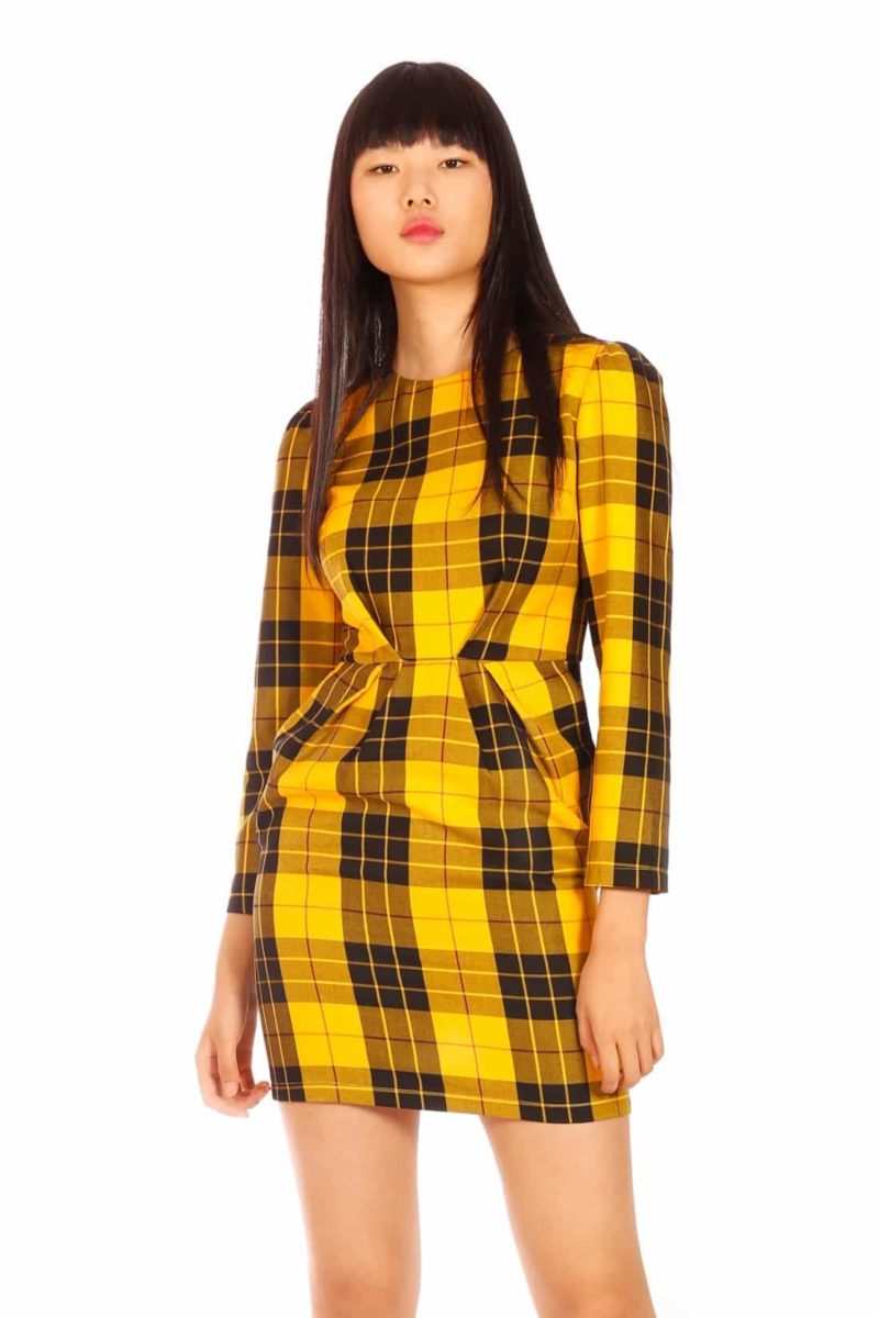 Yellow tartan
