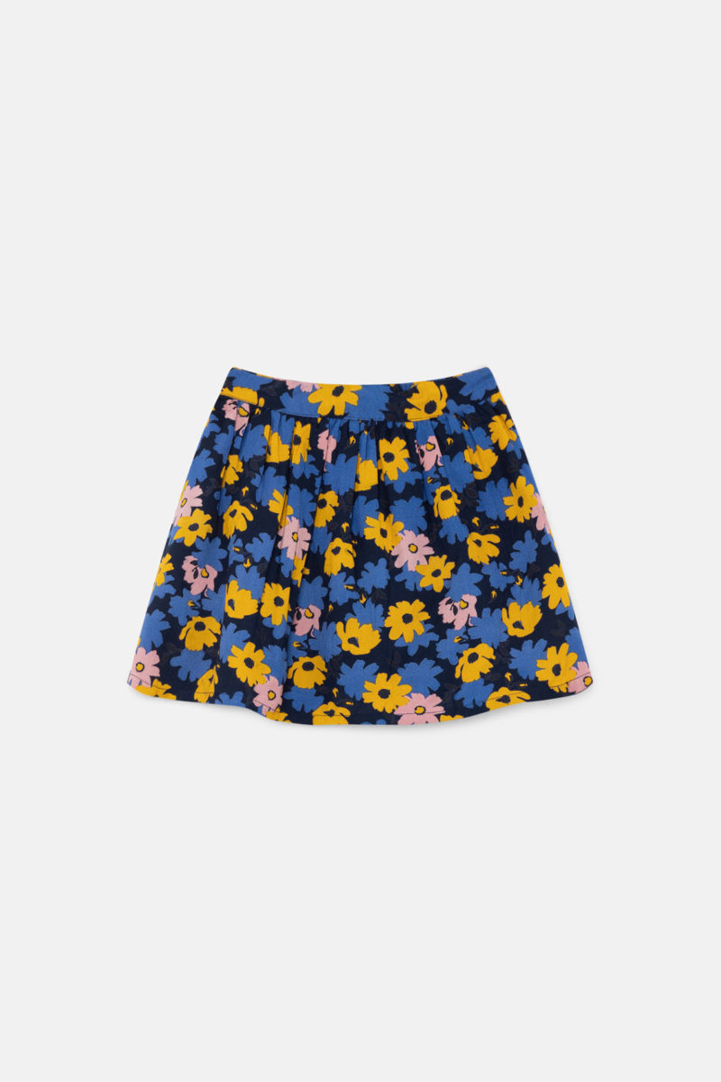 Falda corta con estampado floral