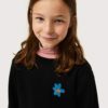 Sudadera parche flor. - Imagen 3