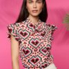 Pixie heart top