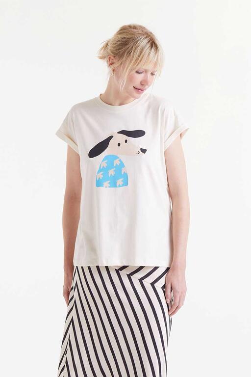 Camiseta perro Dove