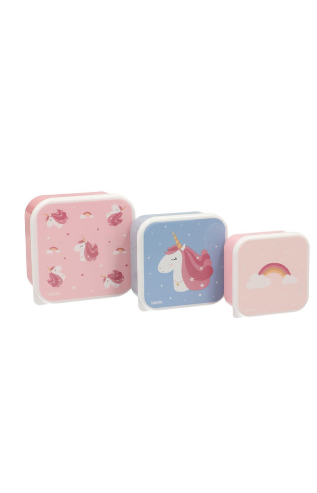 3 Cajas almuerzo