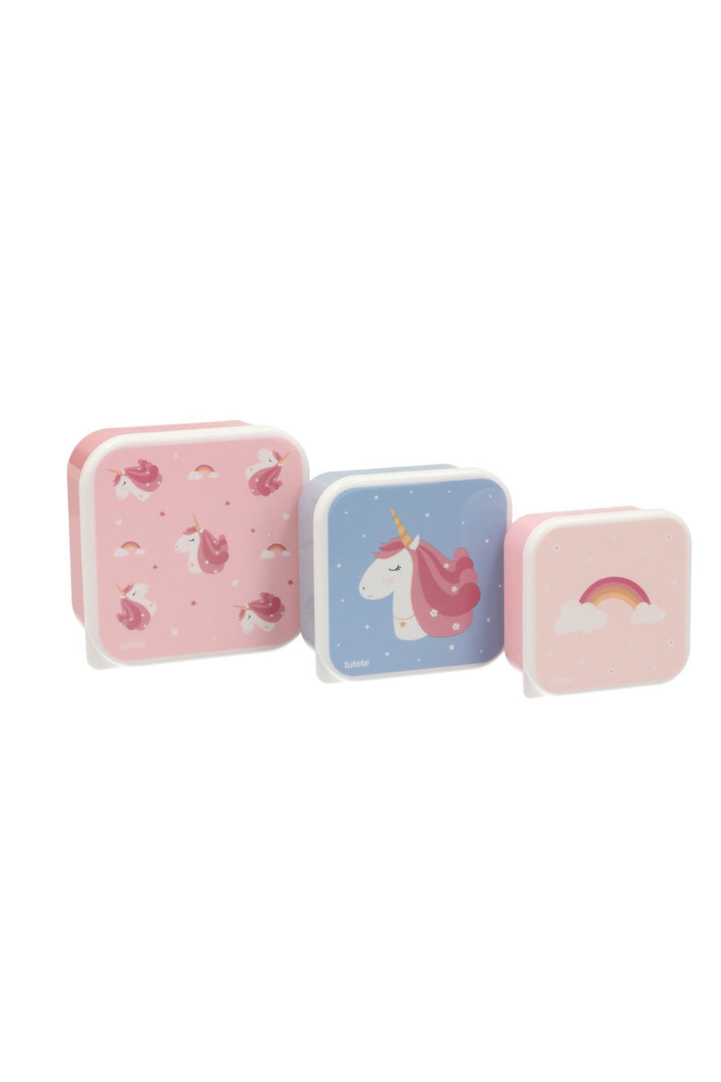 3 Cajas almuerzo