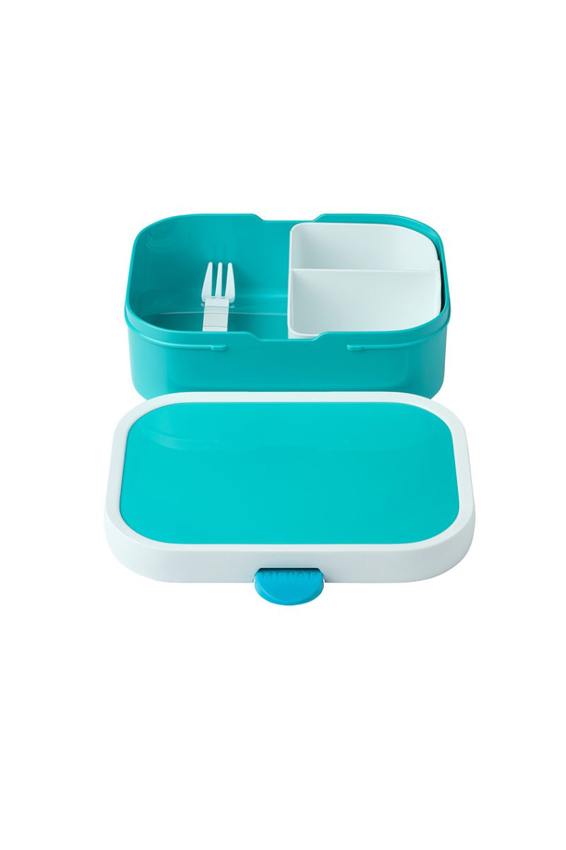 Caja almuerzo turquesa - Imagen 2