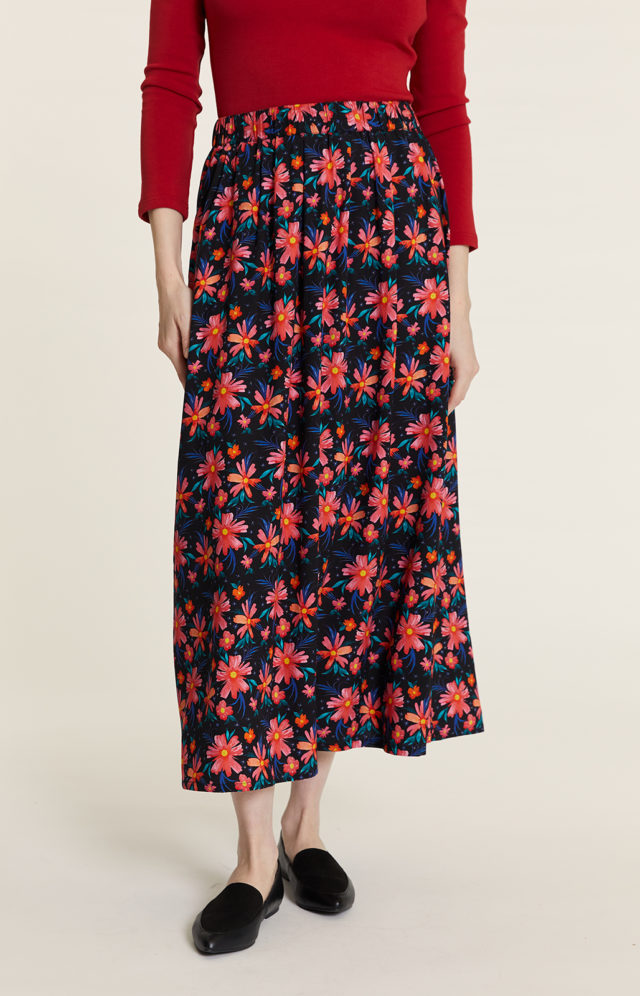 Falda floral