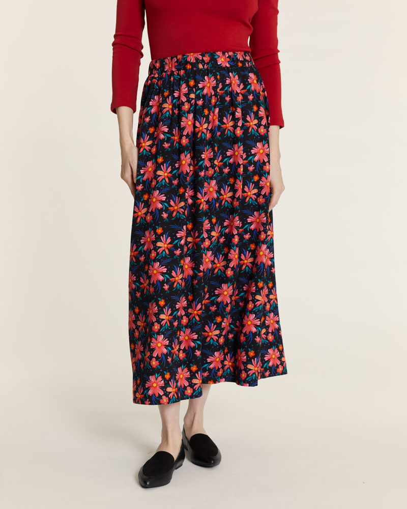 Falda floral