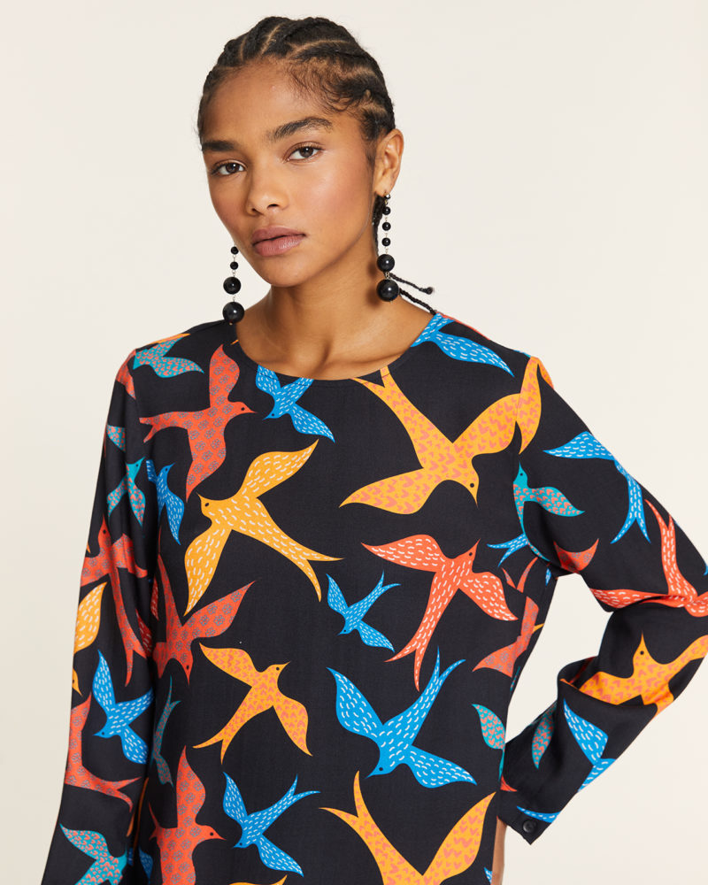 Vestido pájaros - Imagen 3
