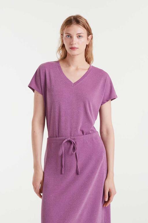 Camiseta lila