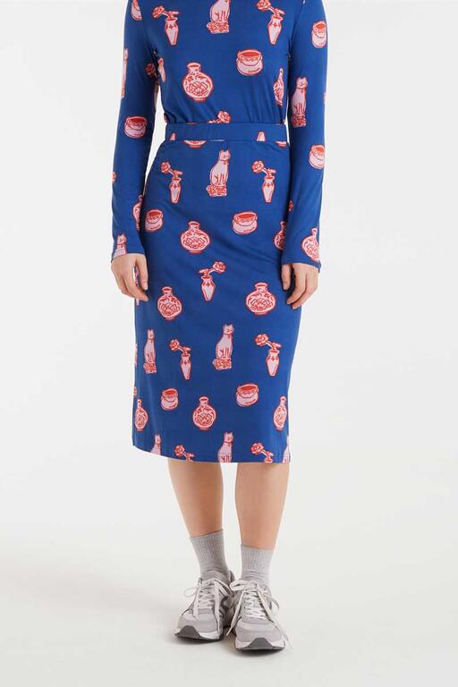 Falda midi