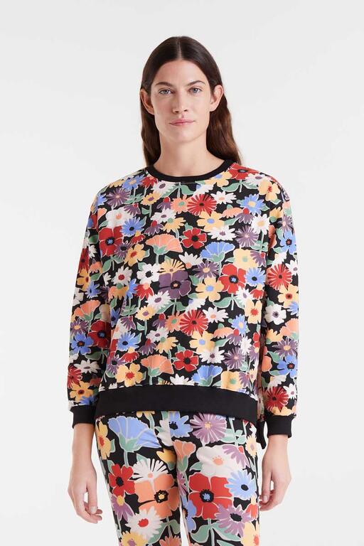 Sudadera flores