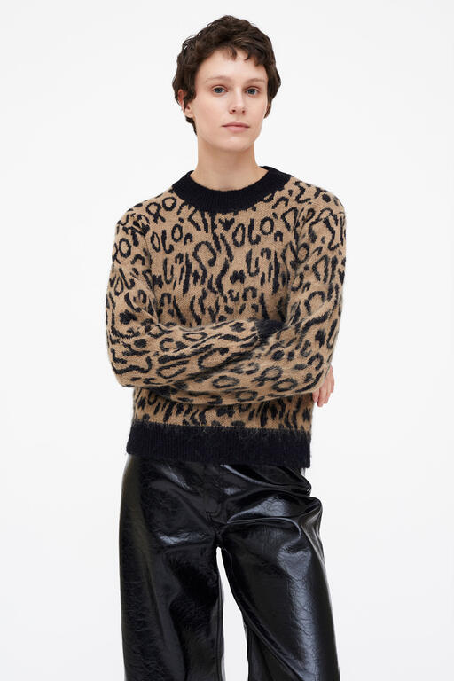 Jersey anmial print