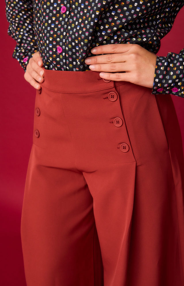 Pantalón teja