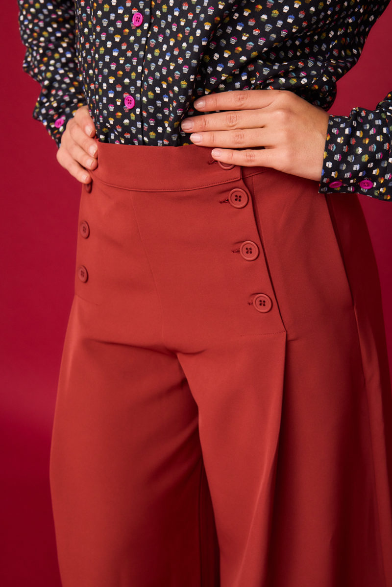Pantalón teja