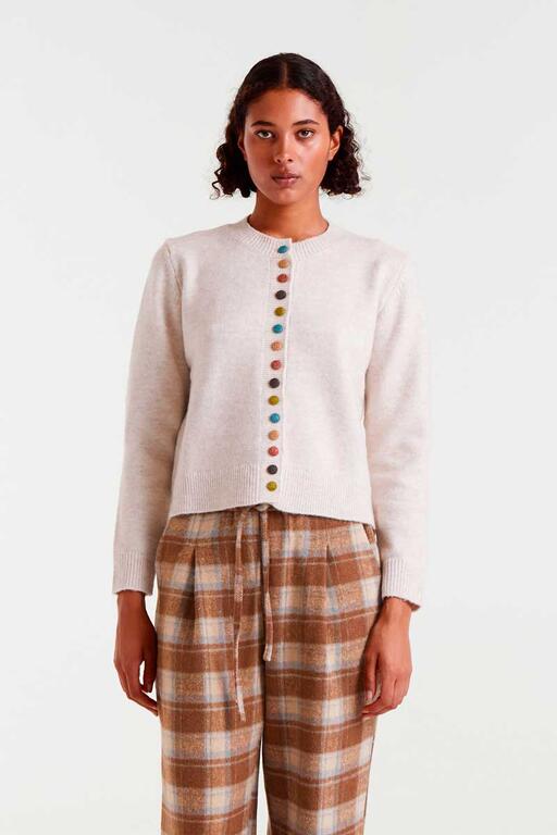 Cardigan beige