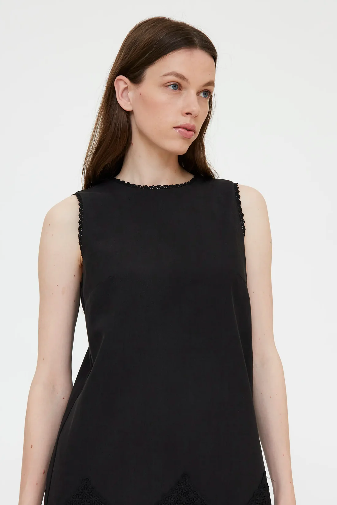 Vestido negro encaje - Imagen 3