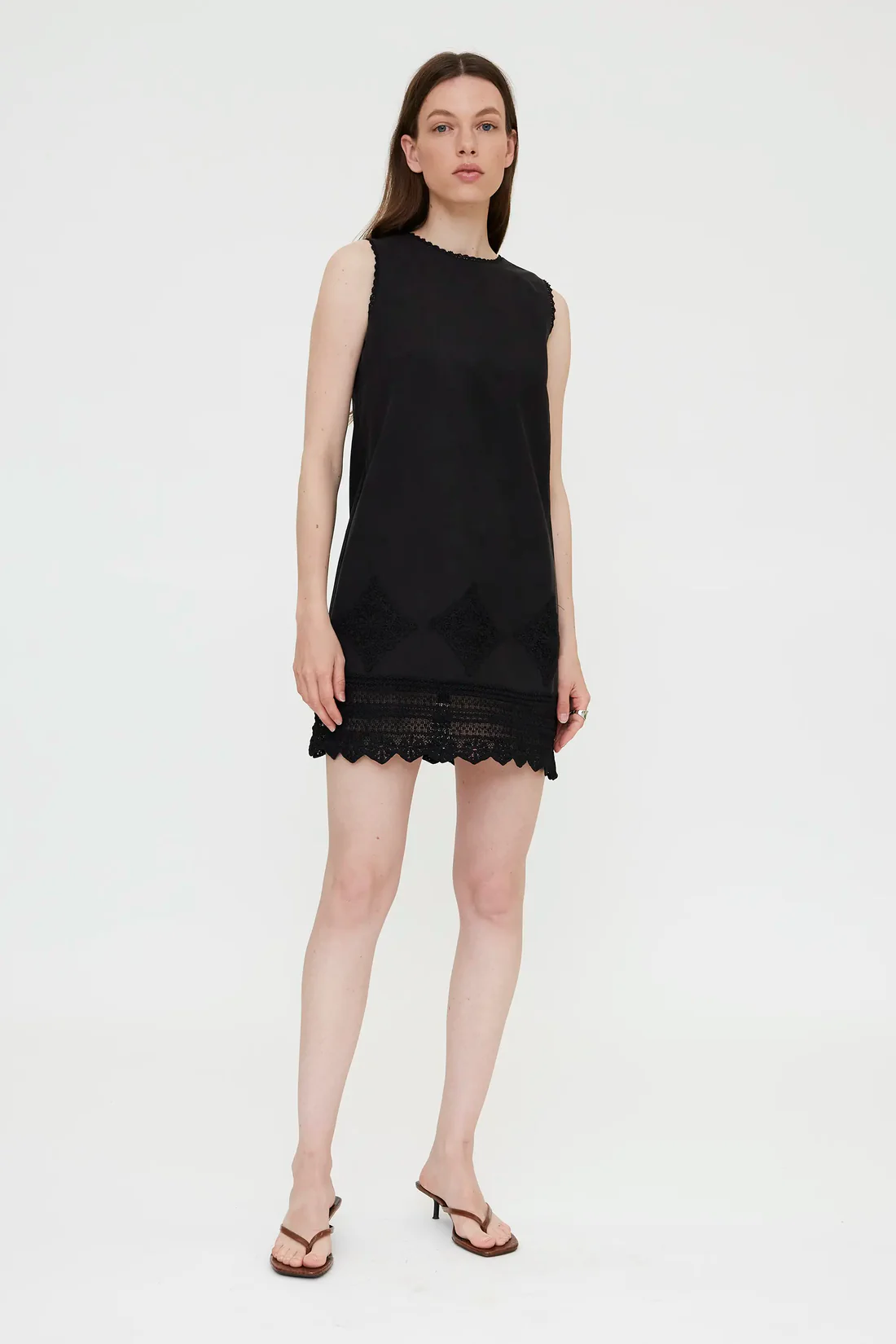 Vestido negro encaje - Imagen 2