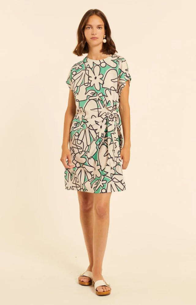 Vestido corto Kubiste