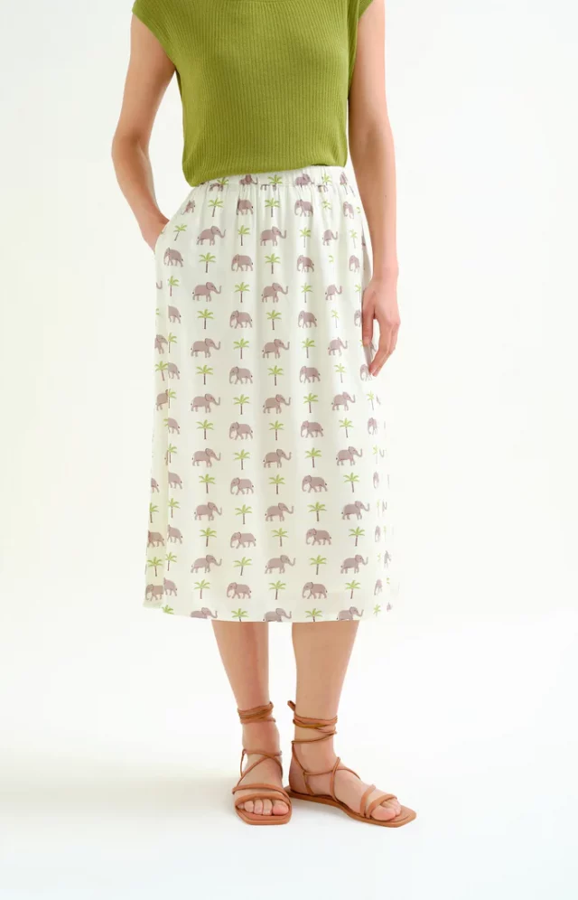 Falda elefante