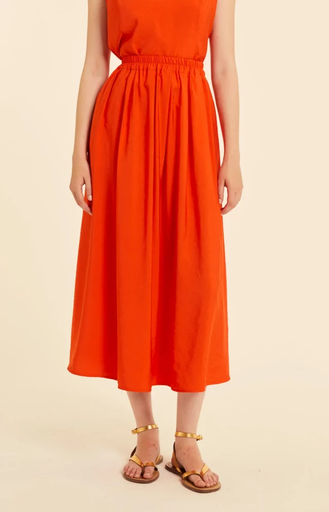 Falda coral