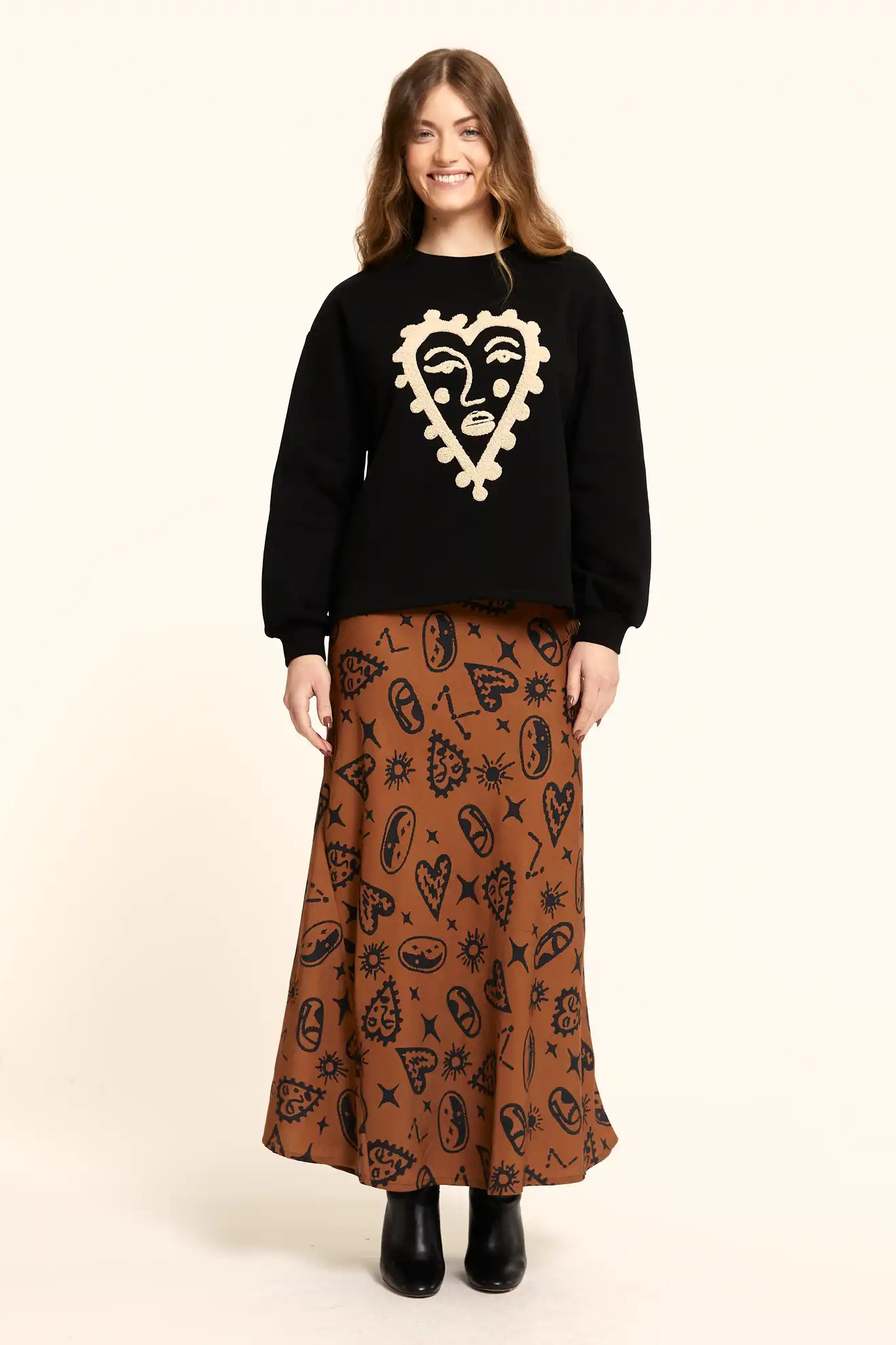 Sudadera corazón - Imagen 2