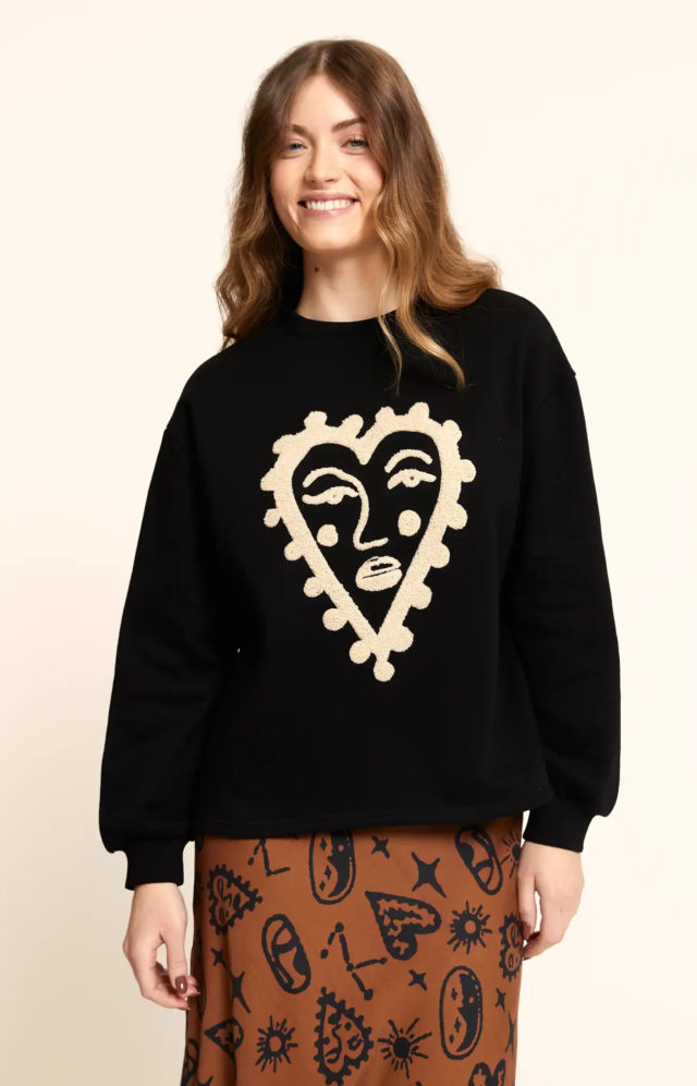 Sudadera corazón