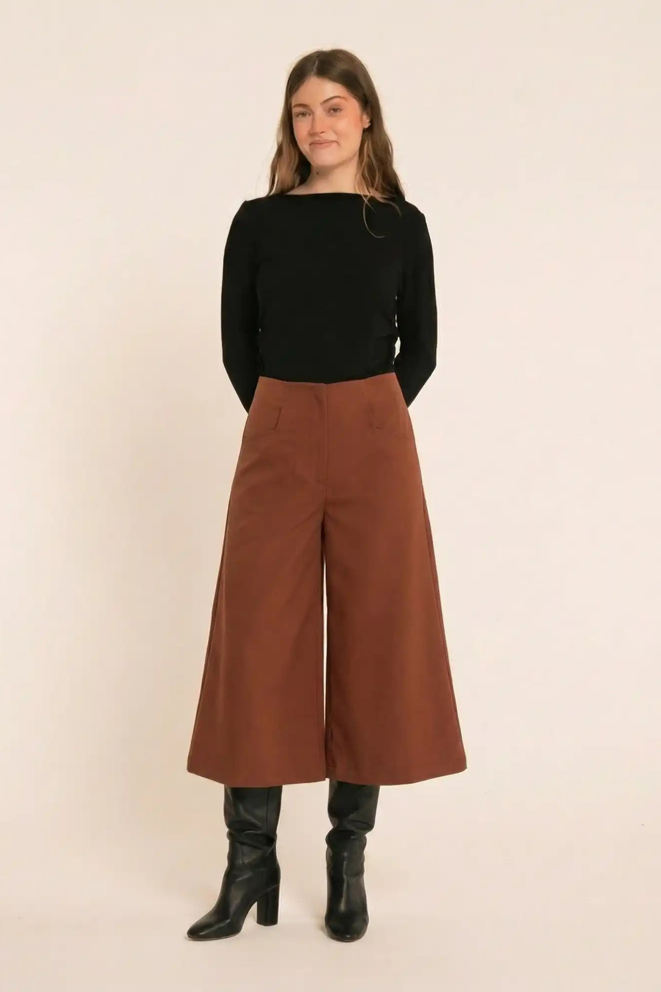 Culotte marrón