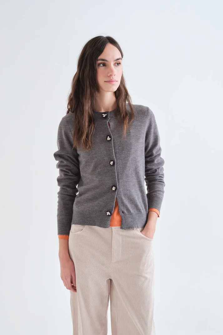 Cardigan gris