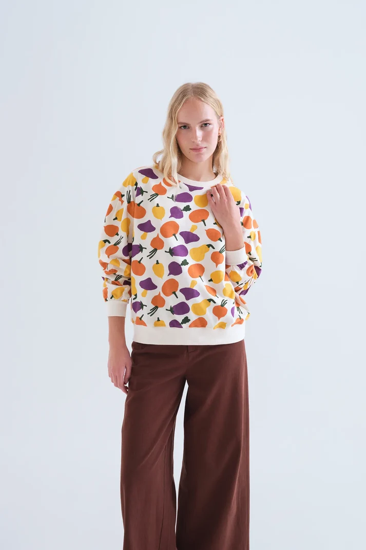 Sudadera verduras
