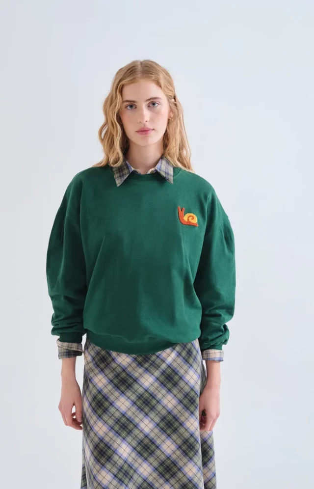 Sudadera verde