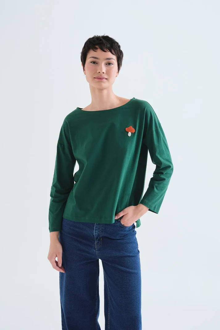 Camiseta verde