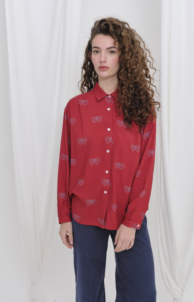 Camisa corazones