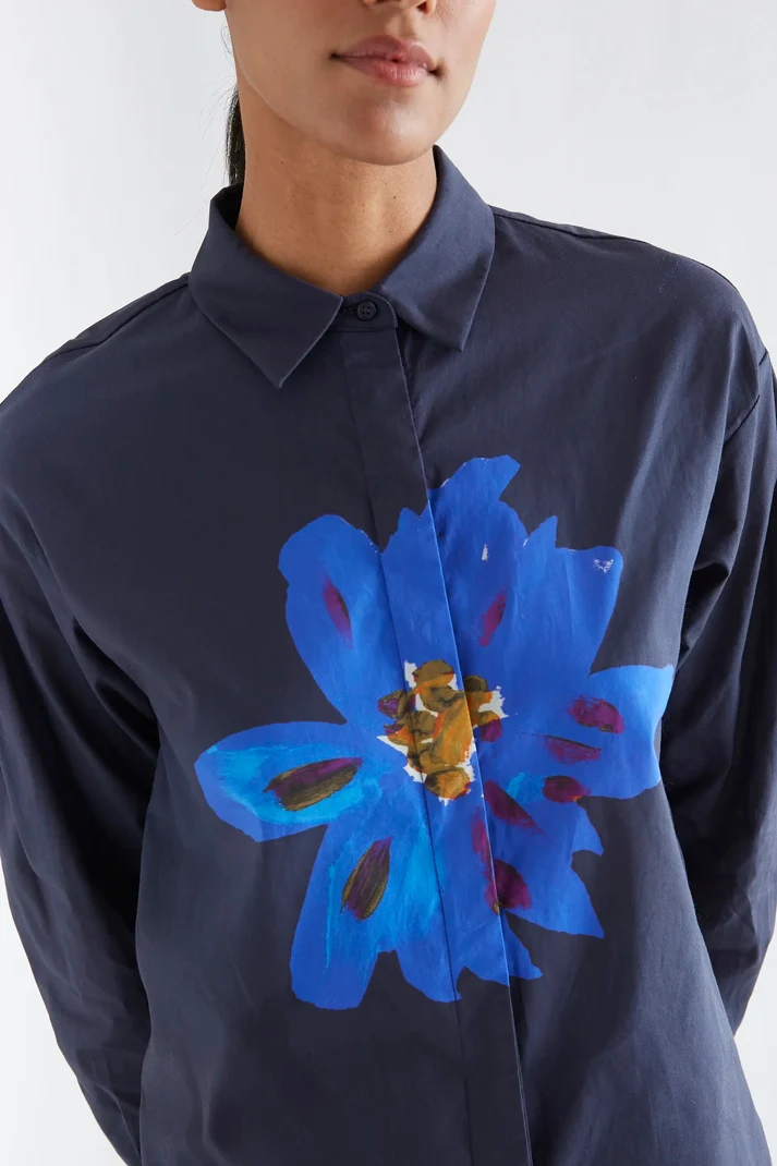 Camisa flor - Imagen 3